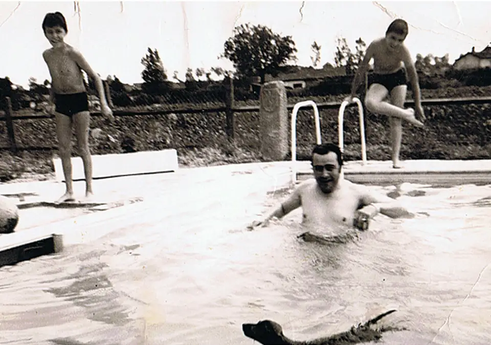 Desjoyaux Pools erster Swimmingpool 1966