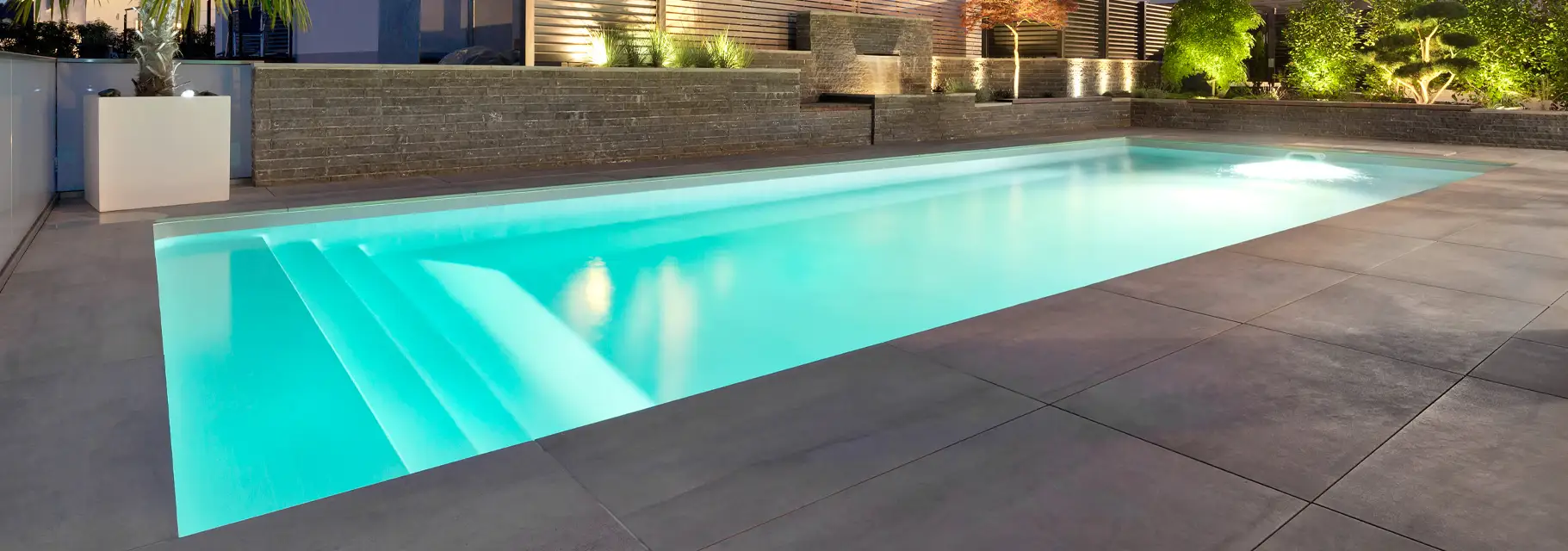 Poolprojekt exklusiver Poolbau