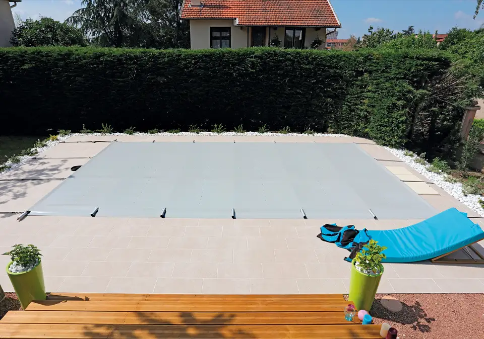 Stangenabdeckung Swimmingpool