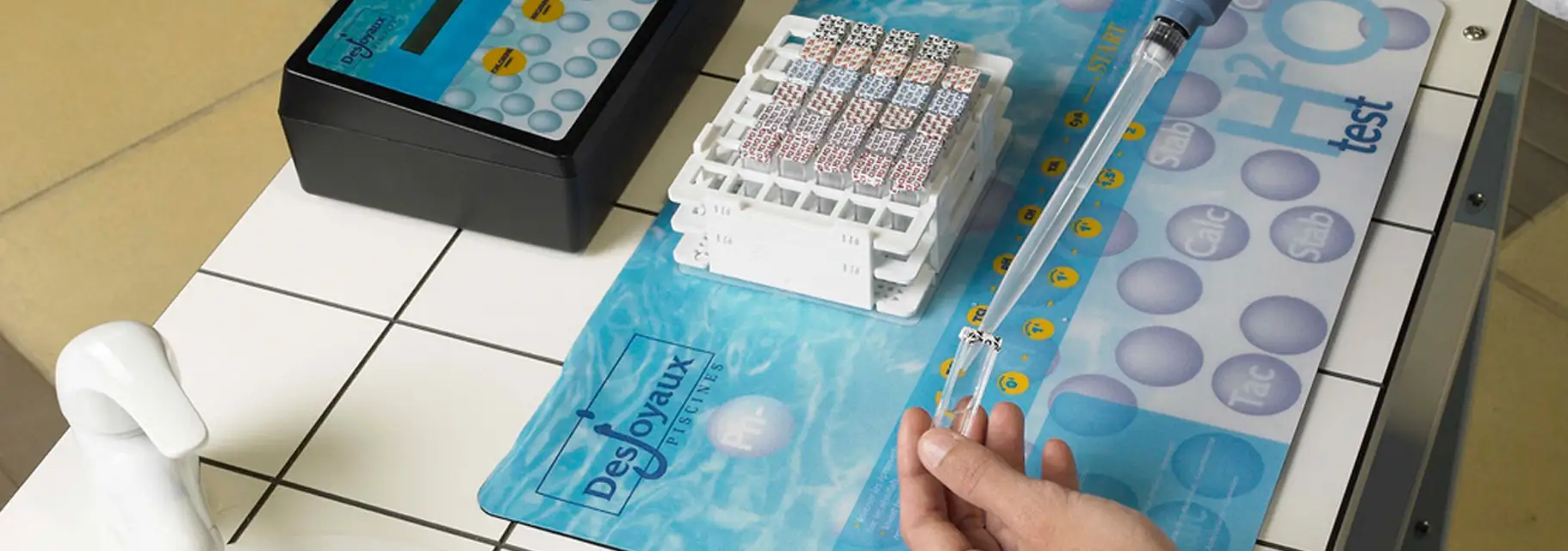 Wasseranalyse Desjoyaux Pools